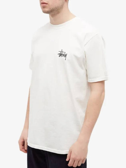 Basic Pigment Dyed TShirt Natural 2023 1904879 - STUSSY - BALAAN 2