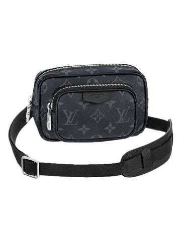 Outdoor Monogram Pouch Cross Bag Black - LOUIS VUITTON - BALAAN 1