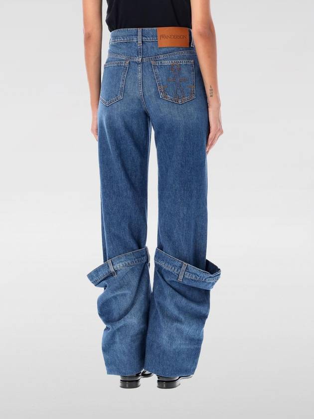 Turn-Up Denim Jeans Blue - JW ANDERSON - BALAAN 3