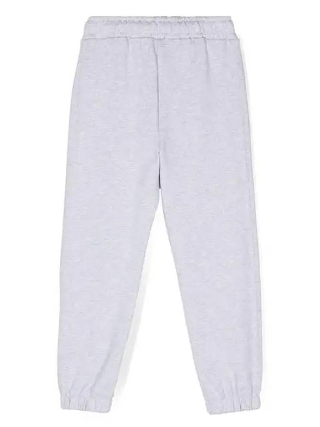 Kids Sketch Logo Track Pants Gray - MSGM - BALAAN 3