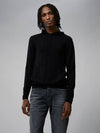 Laurie Merino Wool Hooded Knit Top Black - J.LINDEBERG - BALAAN 3