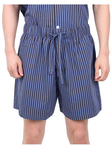 Poplin Striped Pajama Short Pants SWS VS - TEKLA - BALAAN 1