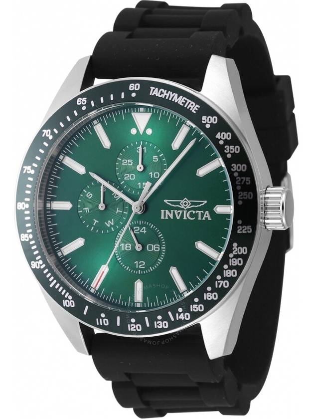 Invicta Aviator Quartz Green Dial Men's Watch 47591 - INVICTA - BALAAN 1