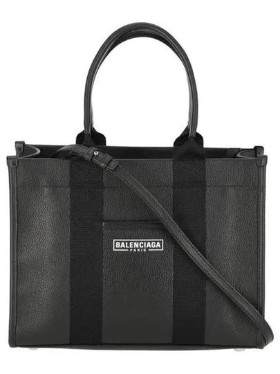 Hardware Small Cross Tote Bag Black - BALENCIAGA - BALAAN 2