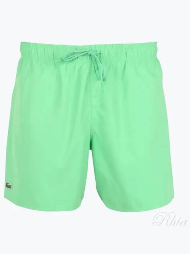 Men's Light Quick Dry Swim Shorts Green - LACOSTE - BALAAN 2