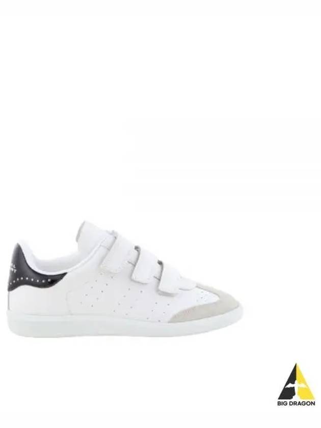 Beth Studs Strap Low Top Sneakers Black - ISABEL MARANT - BALAAN 2