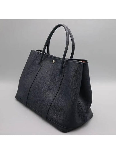 navy tote bag - HERMES - BALAAN 2