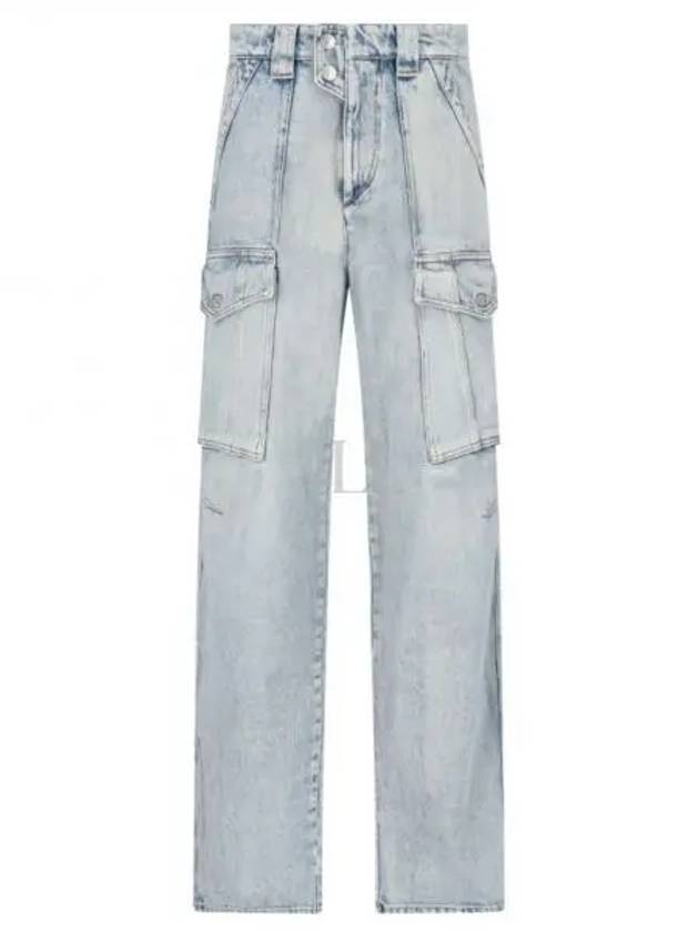 Bayoneo PA2221 22A023E 30LU Patch Pocket Jeans - ISABEL MARANT - BALAAN 1