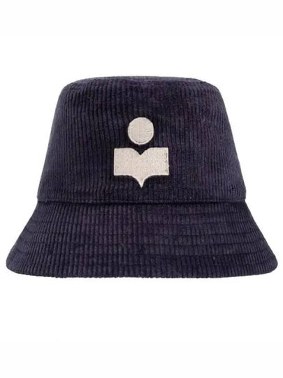 Hailey Corduroy Bucket Hat Faded Night - ISABEL MARANT - BALAAN 2