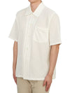 Box Bookle Short Sleeve Shirt White - OUR LEGACY - BALAAN 3