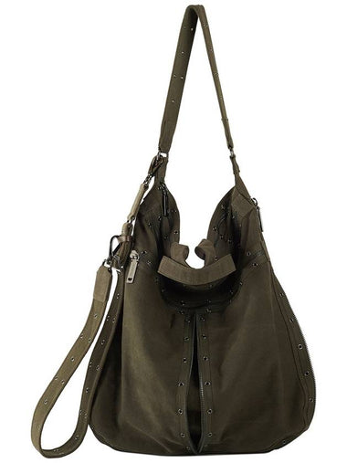 Daul Multi Hobo Shoulder Bag Deep Olive - DONIRAY - BALAAN 1