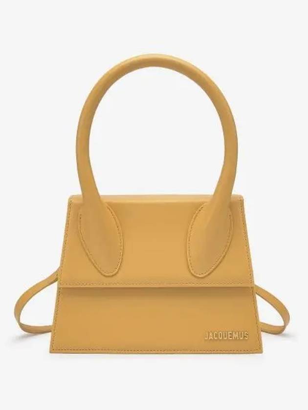 Le Grand Chiquito Large Signature Tote Bag Dark Yellow - JACQUEMUS - BALAAN 2