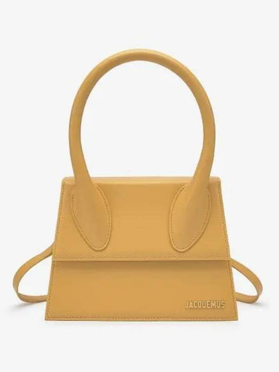 Le Grand Chiquito Large Signature Tote Bag Dark Yellow - JACQUEMUS - BALAAN 2