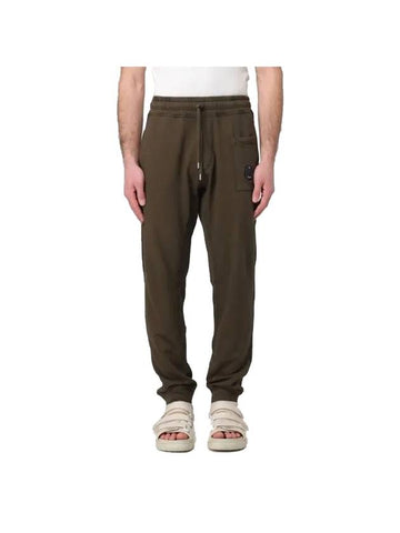 Light Fleece Utility Track Pants Green - CP COMPANY - BALAAN 1