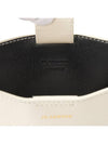 Tangle Small Leather Cross Bag Coconut - JIL SANDER - BALAAN 10