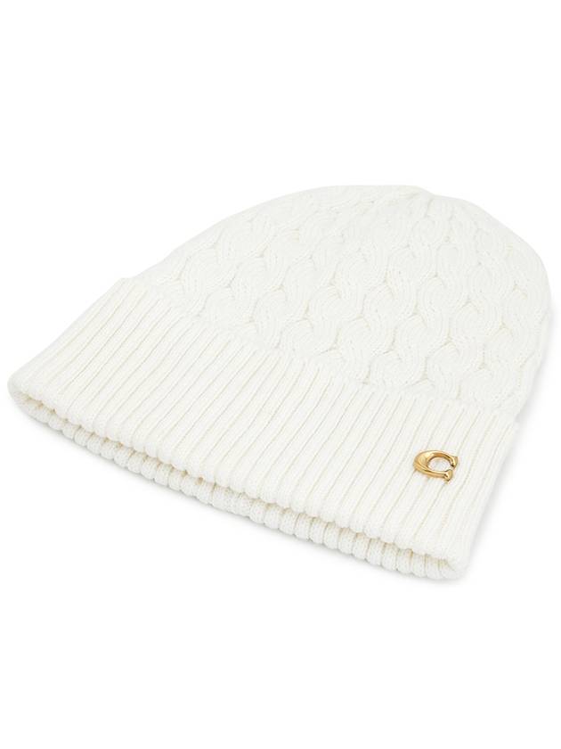 Women s Beanie CO100292 CHALK - COACH - BALAAN 3