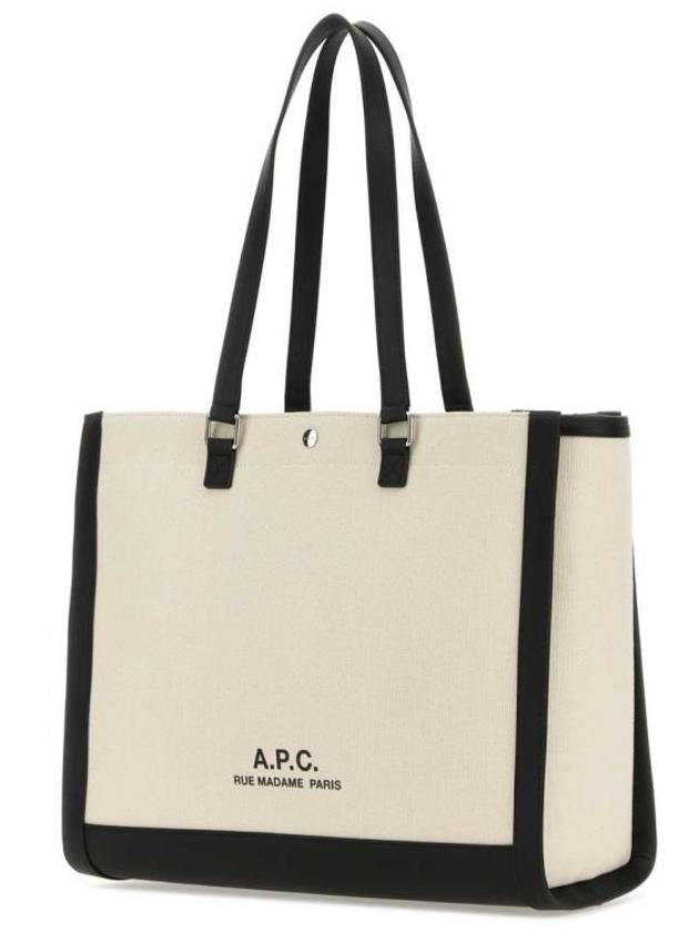 Camille 20 Shoulder Shopper Tote Bag White - A.P.C. - BALAAN 3