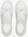 Step Leather Low Top Sneakers White - FENDI - BALAAN 5