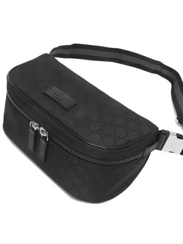 GG Supreme Sling Bag Black - GUCCI - BALAAN 6