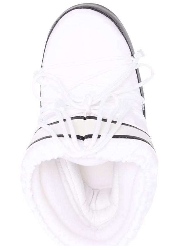 Icon Low Nylon Snow Boots Black White - MOON BOOT - BALAAN 6