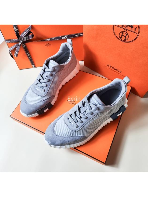 Bouncing Sneakers Sneakers Gray H231764 - HERMES - BALAAN 4