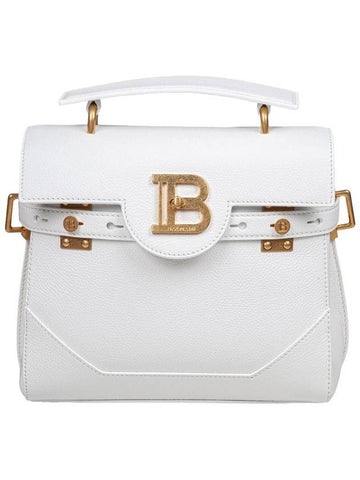 Balmain Grained Leather Handbag - BALMAIN - BALAAN 1