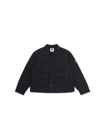 KODAK Apparel Monochrome Suplex Collar Jacket Women BLACK - KODO - BALAAN 1