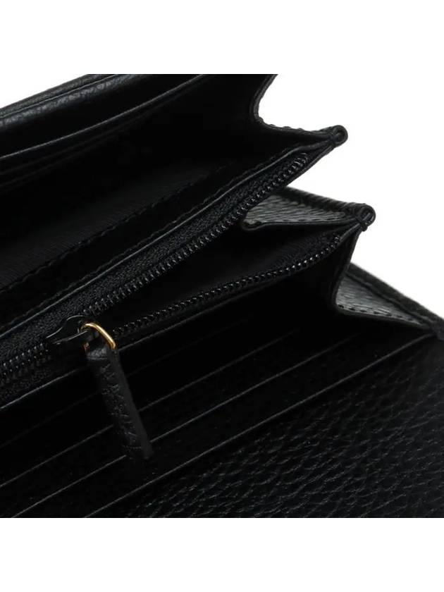 GG Marmont Continental Leather Long Wallet Black - GUCCI - BALAAN 10