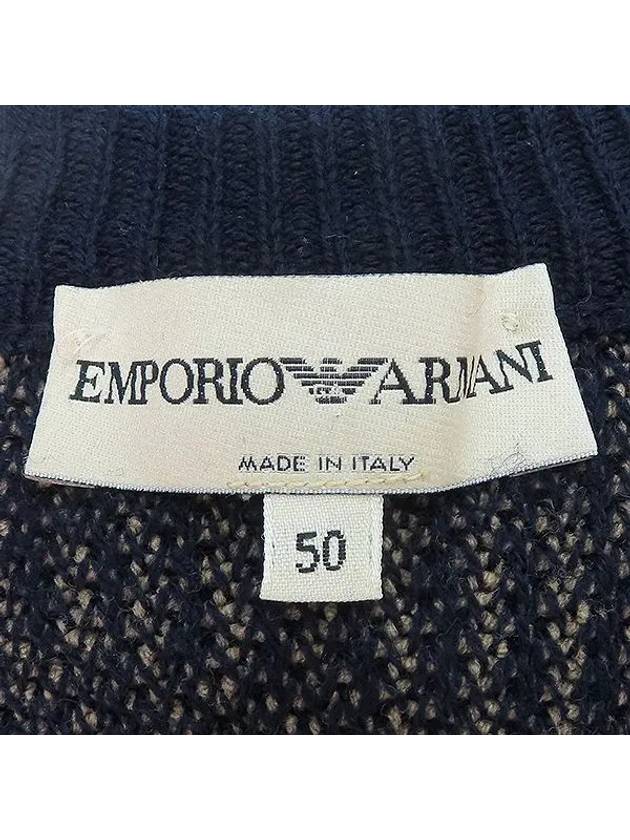 Smith Market Armani Navy Knit Men s Clothing - GIORGIO ARMANI - BALAAN 3