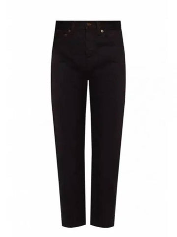 Women s Slim Fit Denim Pants Black 644024 YF899 - SAINT LAURENT - BALAAN 1