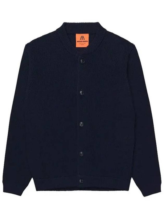 Skipper Pocket Wool Cardigan Jacket NAVY BLUE - ANDERSEN-ANDERSEN - BALAAN 2