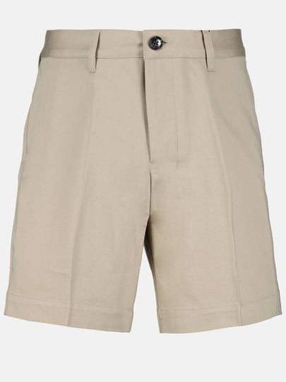 De Coeur Motif Chino Shorts Beige - AMI - BALAAN 2