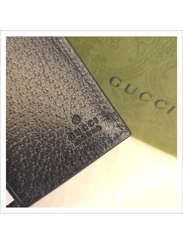 Ophidia GG Canvas Half Wallet Blue - GUCCI - BALAAN 5