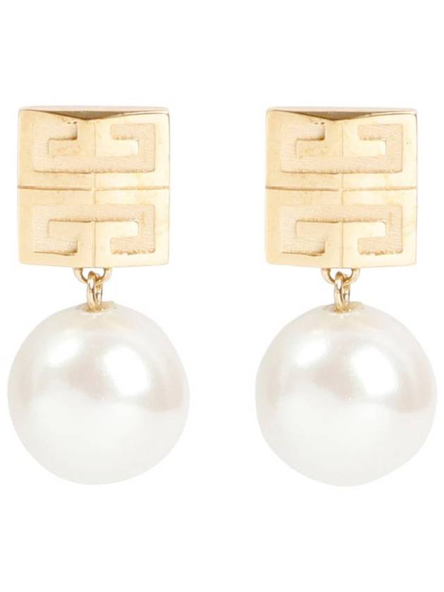 4G pearl stud earrings white - GIVENCHY - BALAAN 2