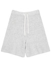 Men s Knit Shorts Gray - SUNNEI - BALAAN 2