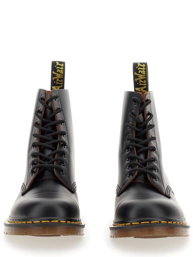 Men's 1460 Vintage Made in England Ankle Boots Black - DR. MARTENS - BALAAN 5