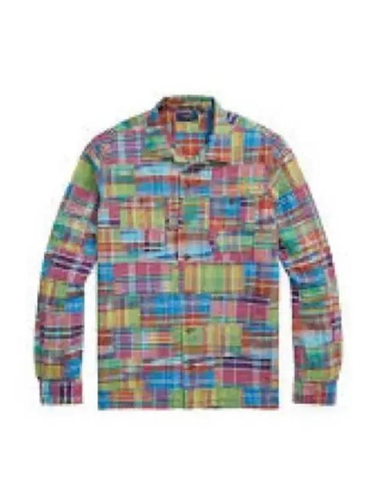 30 Points Classic Fit Patchwork Madras Work Shirt Multi - POLO RALPH LAUREN - BALAAN 1