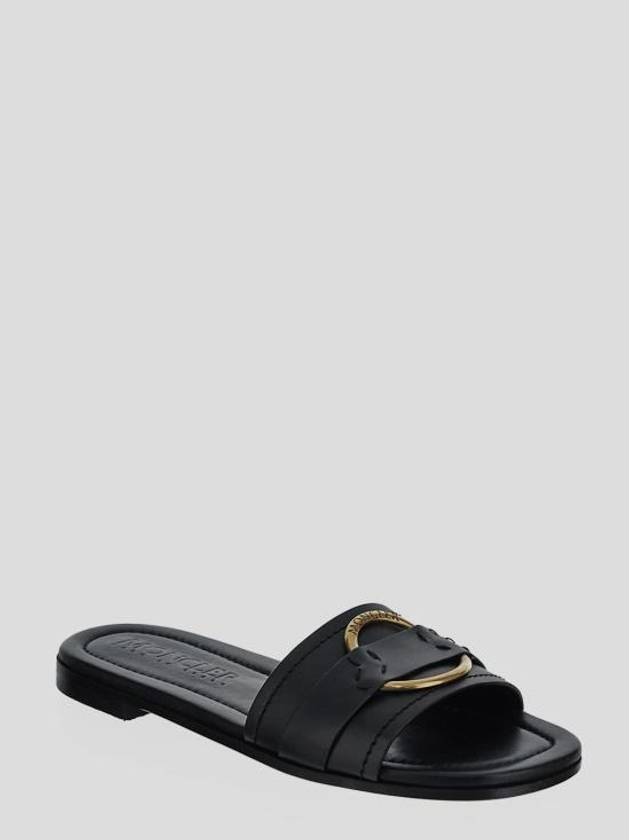 Mule Slippers 4C00160 M4097 999 Black - MONCLER - BALAAN 2