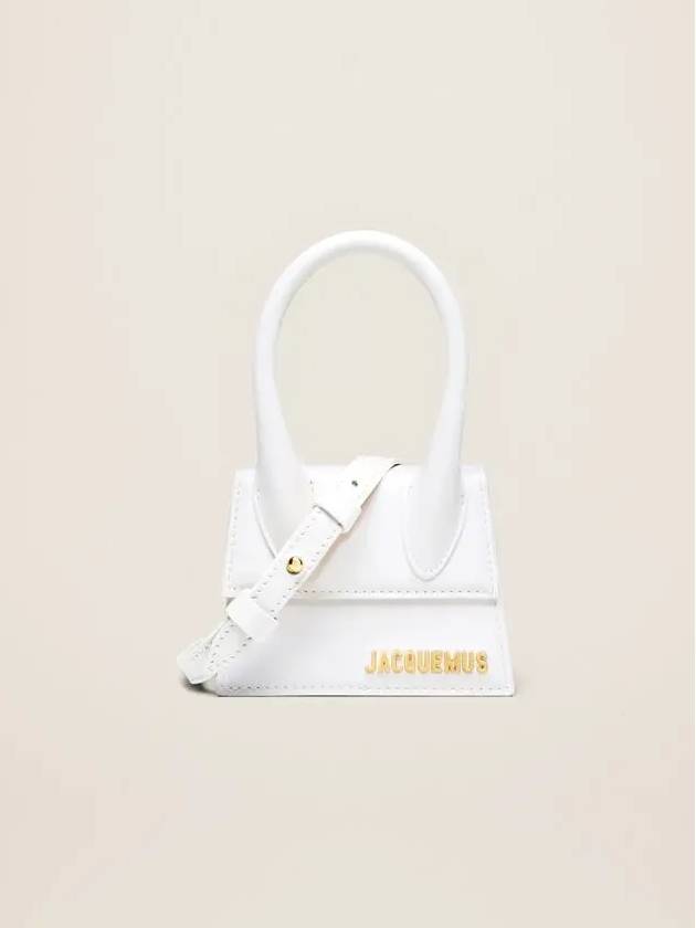 Le Chiquito Mini Tote Bag White - JACQUEMUS - BALAAN.