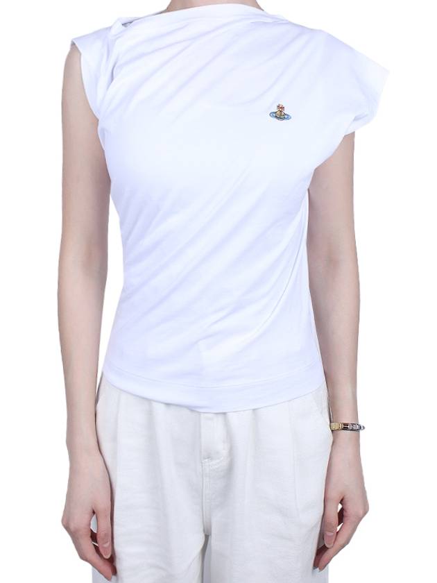 Women's Hebo Short Sleeve T-Shirt White - VIVIENNE WESTWOOD - BALAAN 3