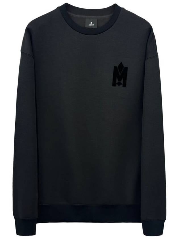 Max Crew Neck Jersey Sweatshirt Black - MACKAGE - BALAAN 2