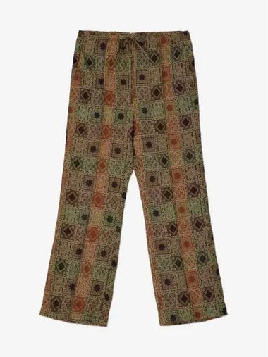 India JQ String Bootcut Pants Rust Navy Green OT192RUST - NEEDLES - BALAAN 1