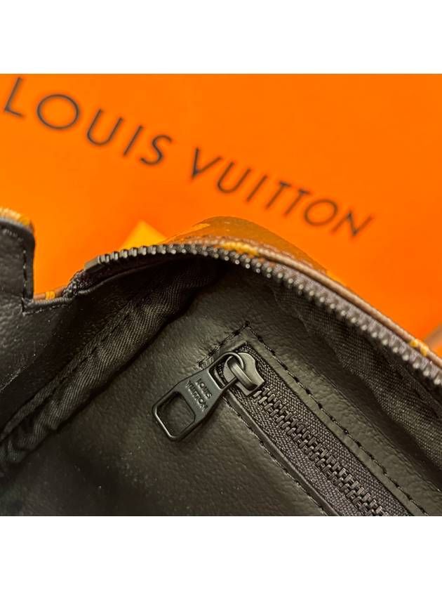 Dopp Kit Monogram Macassar Saffron Orange - LOUIS VUITTON - BALAAN 8