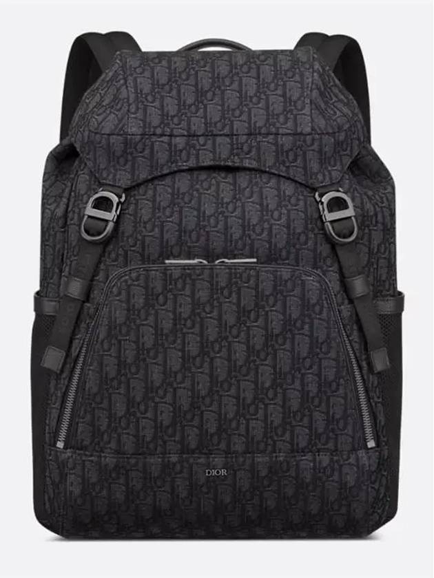 Oblique 8 Flap Backpack Black - DIOR - BALAAN 2