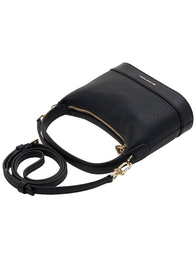 Wythe Small Pebbled Leather Cross Bag Black - MICHAEL KORS - BALAAN 5