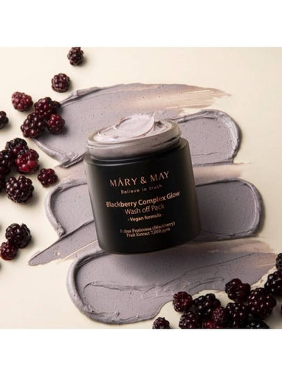 [Mary&May] Blackberry Complex Glow Washoff Pack 125g - MARY&MAY - BALAAN 2