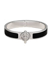 Clic Glennan Chaine Bracelet Black Silver - HERMES - BALAAN 1