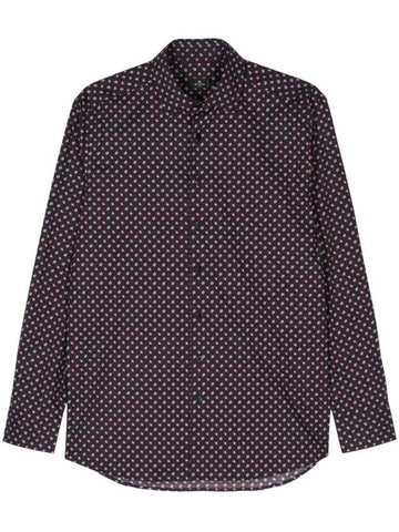 Etro Cotton Shirt With Paisley Print - ETRO - BALAAN 1