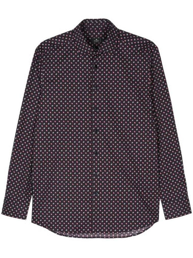 Etro Cotton Shirt With Paisley Print - ETRO - BALAAN 1