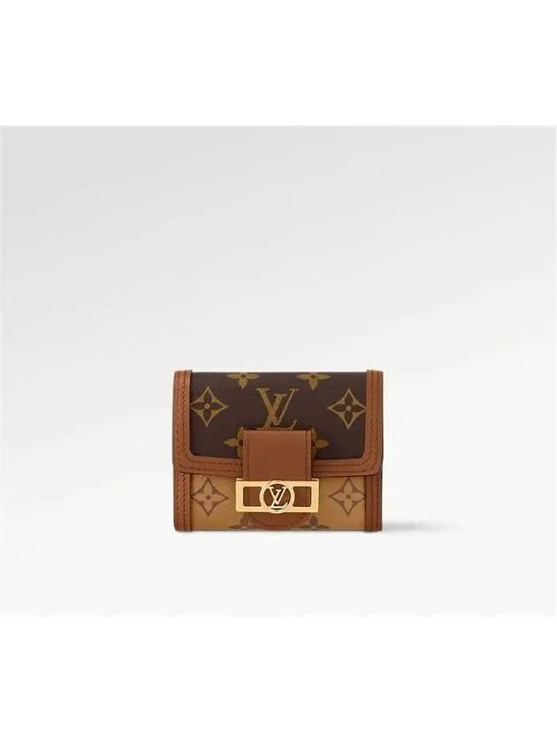 Monogram Dauphine Compact Half Wallet Brown - LOUIS VUITTON - BALAAN 2